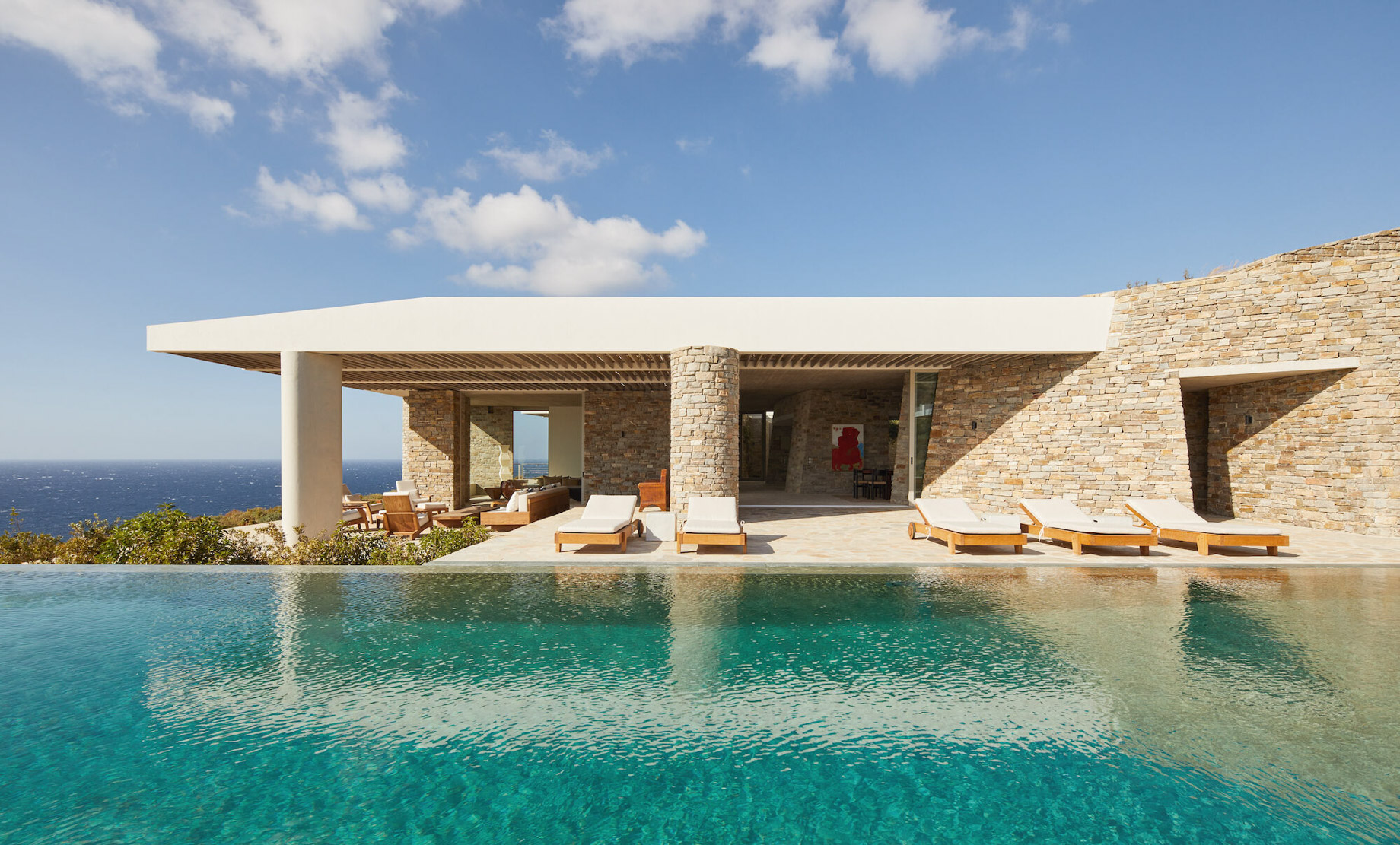 Ridge House Embedded Hillside Villa – Antiparos Island, Greece – 3