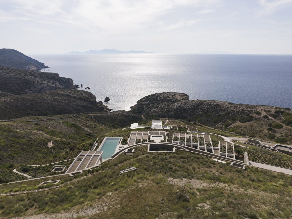 Ridge House Embedded Hillside Villa - Antiparos Island, Greece - 32