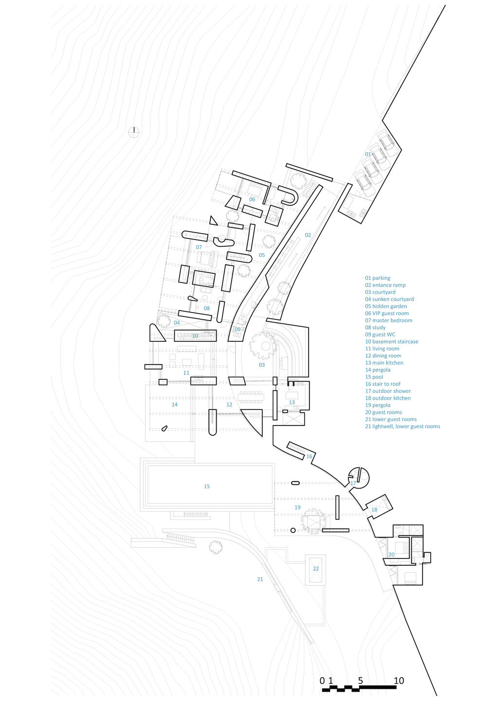 Ridge House Embedded Hillside Villa – Antiparos Island, Greece – 34