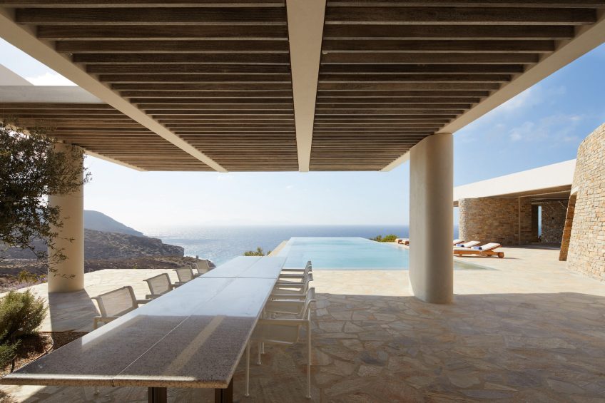 Ridge House Embedded Hillside Villa - Antiparos Island, Greece - 5