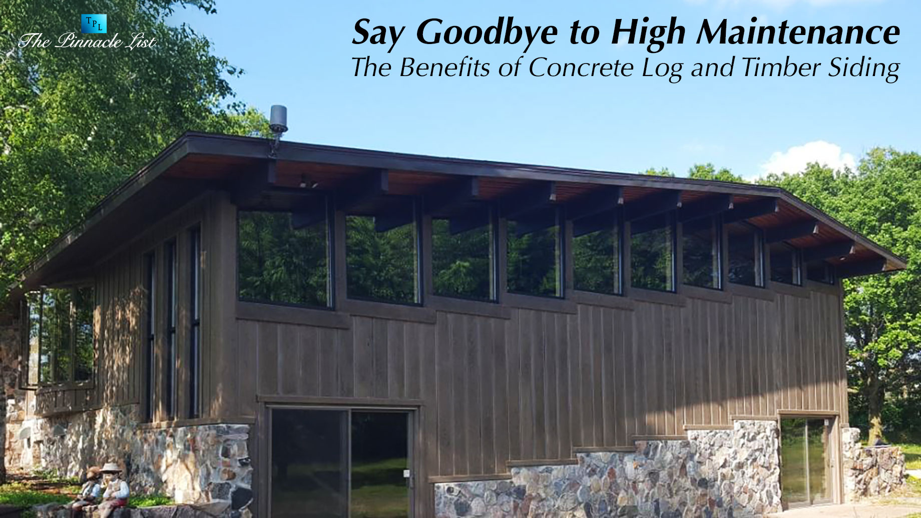 Say Goodbye to High Maintenance: The Benefits of Concrete Log and Timber Siding