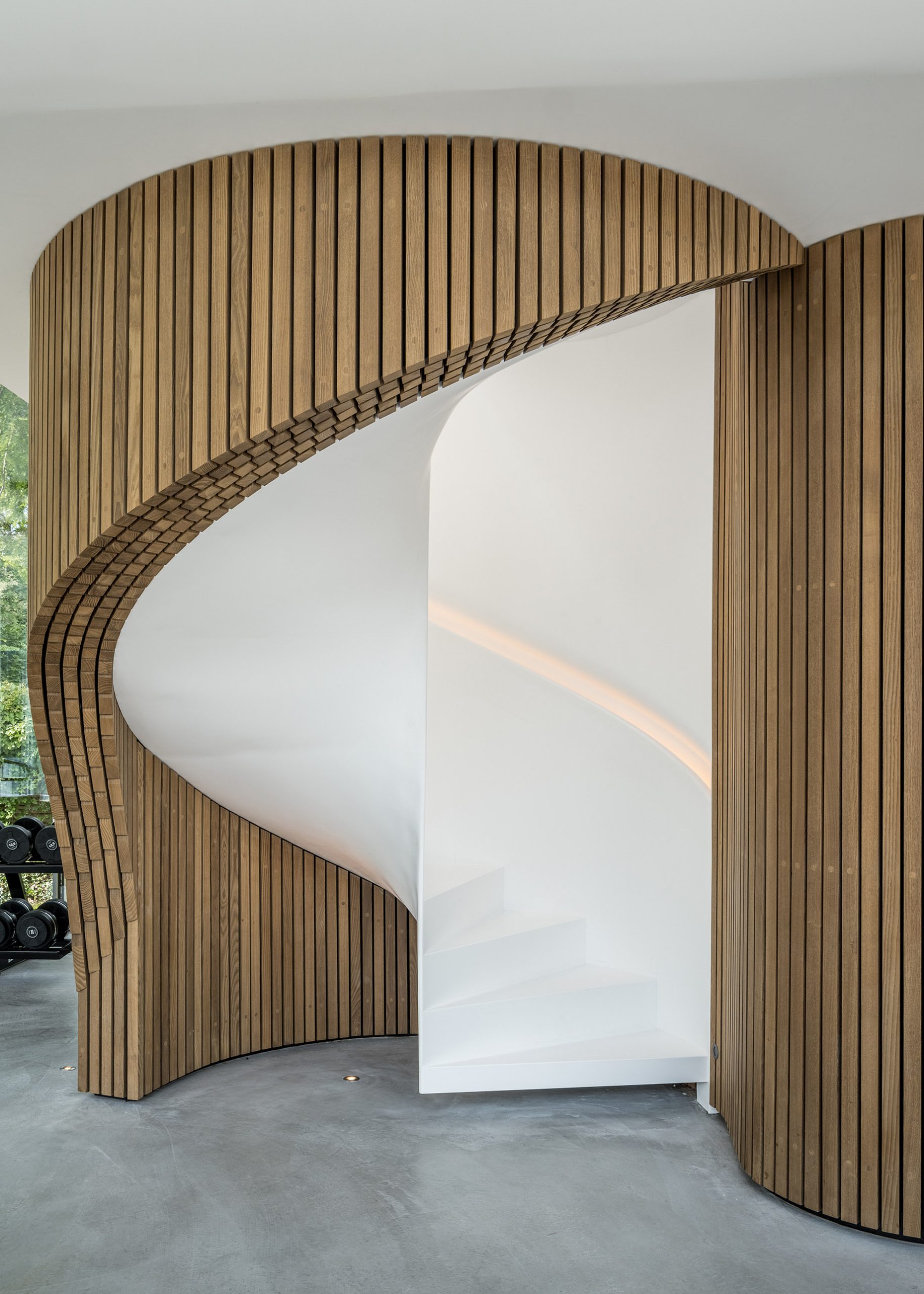 Villa Kirk Futuristic Glass Organic Exhibition Hall – Denmark – 24