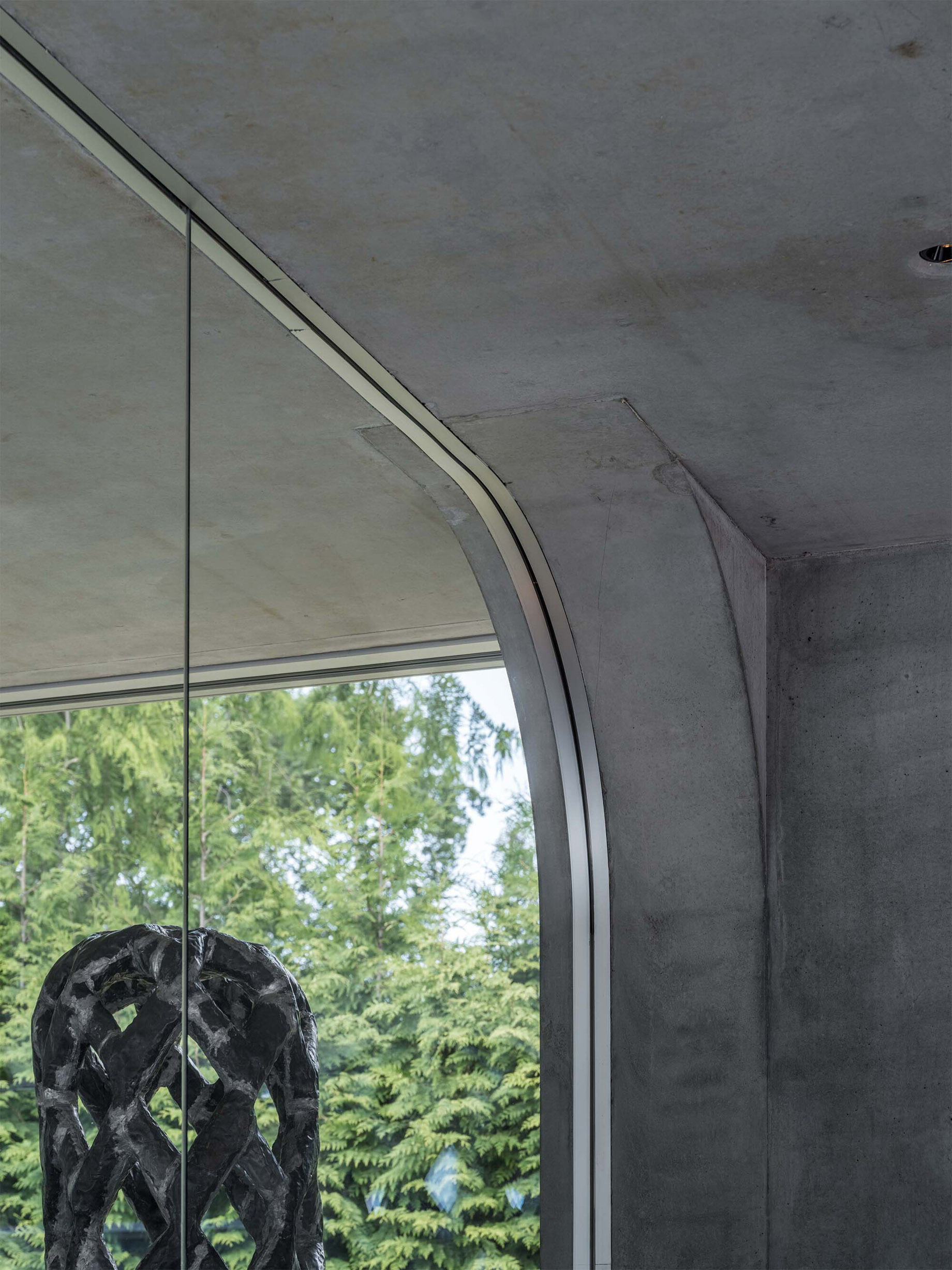 Villa Kirk Futuristic Glass Organic Exhibition Hall – Denmark – 8