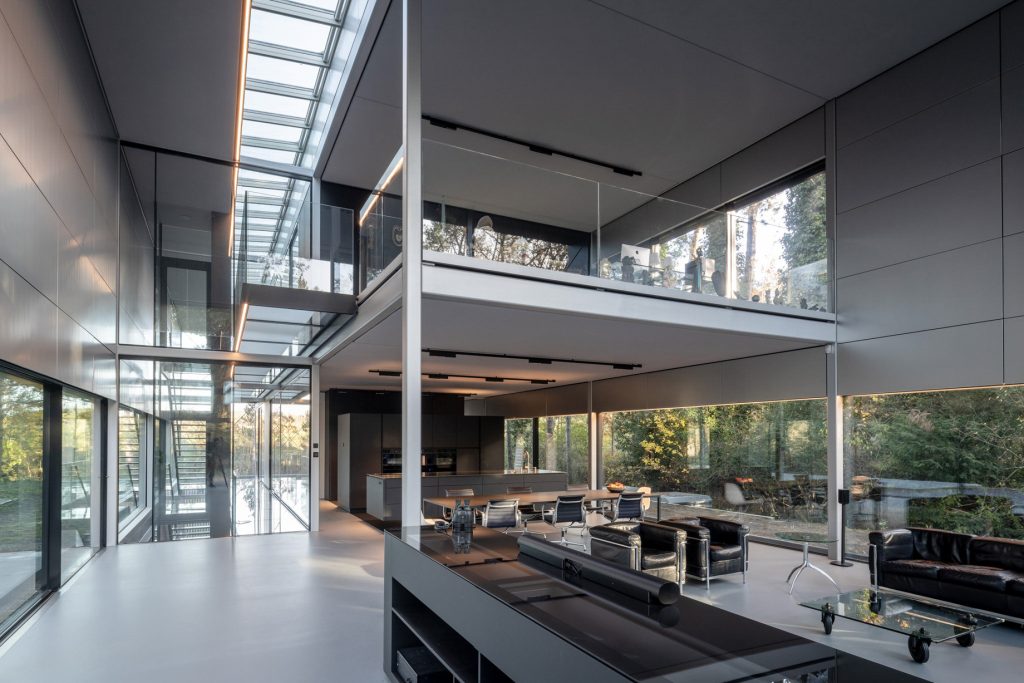 Villa Meijendel Glass House Residence - Wassenaar, Netherlands - 5