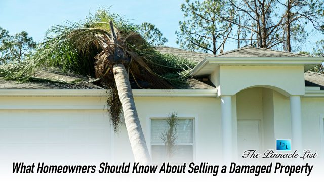 What Homeowners Should Know About Selling a Damaged Property