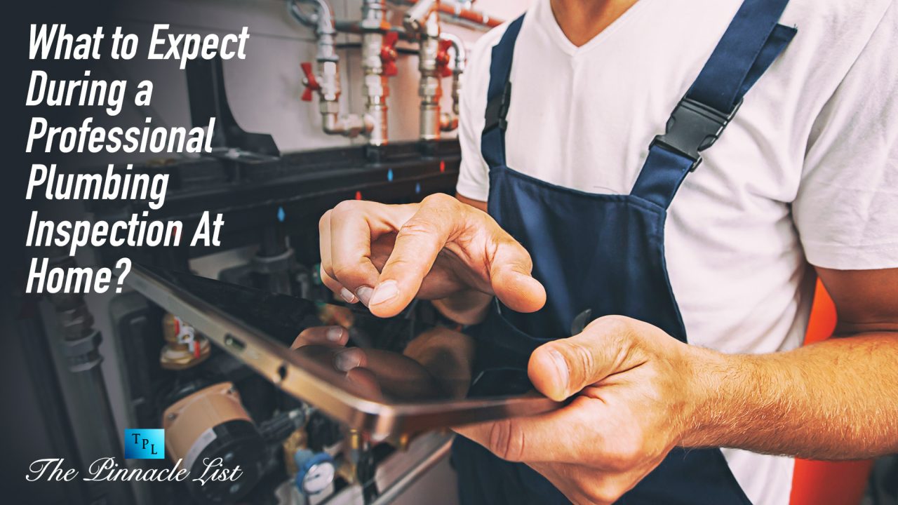 Pro Plumbers What to Expect During a Professional Plumbing Inspection At Home? – The ...