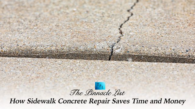 How Sidewalk Concrete Repair Saves Time and Money