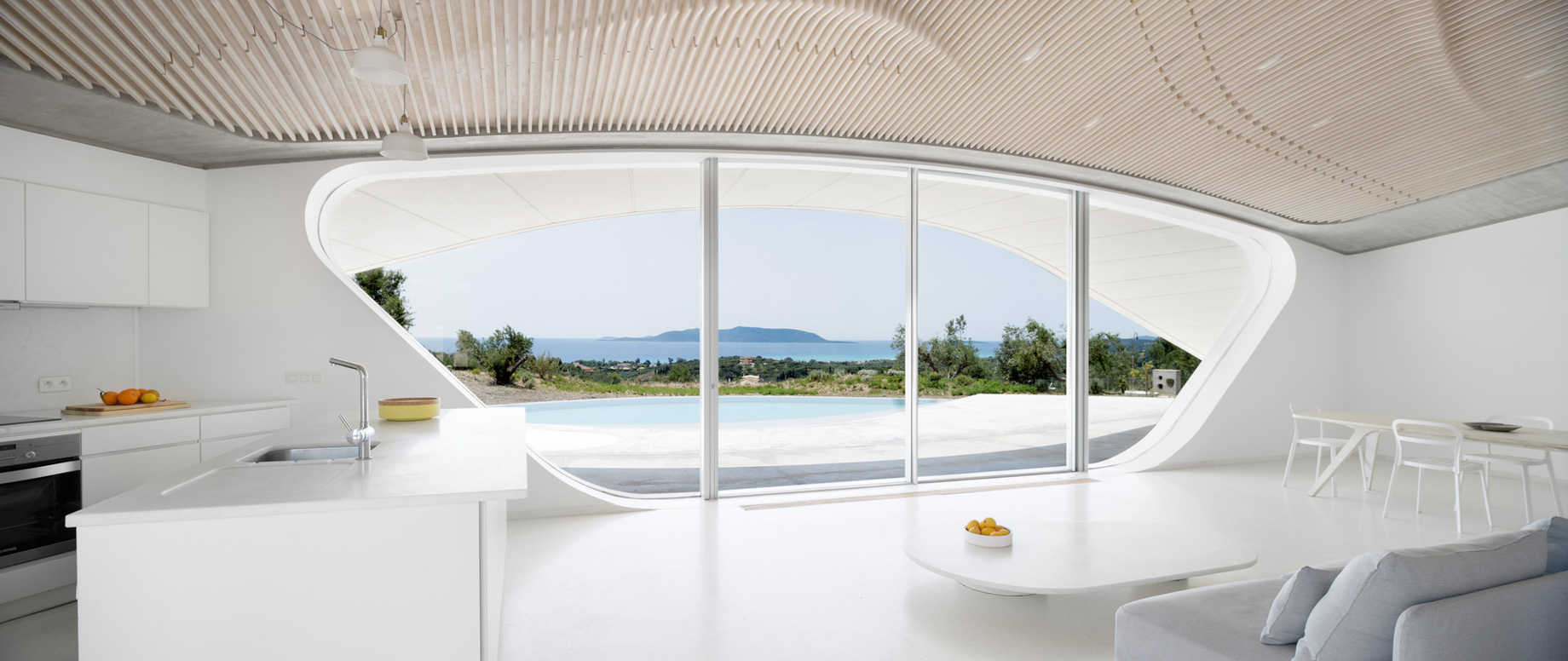 Villa Ypsilon Organic Earth Form Residence – Finikounda, Greece – 7