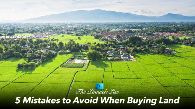 5 Mistakes to Avoid When Buying Land