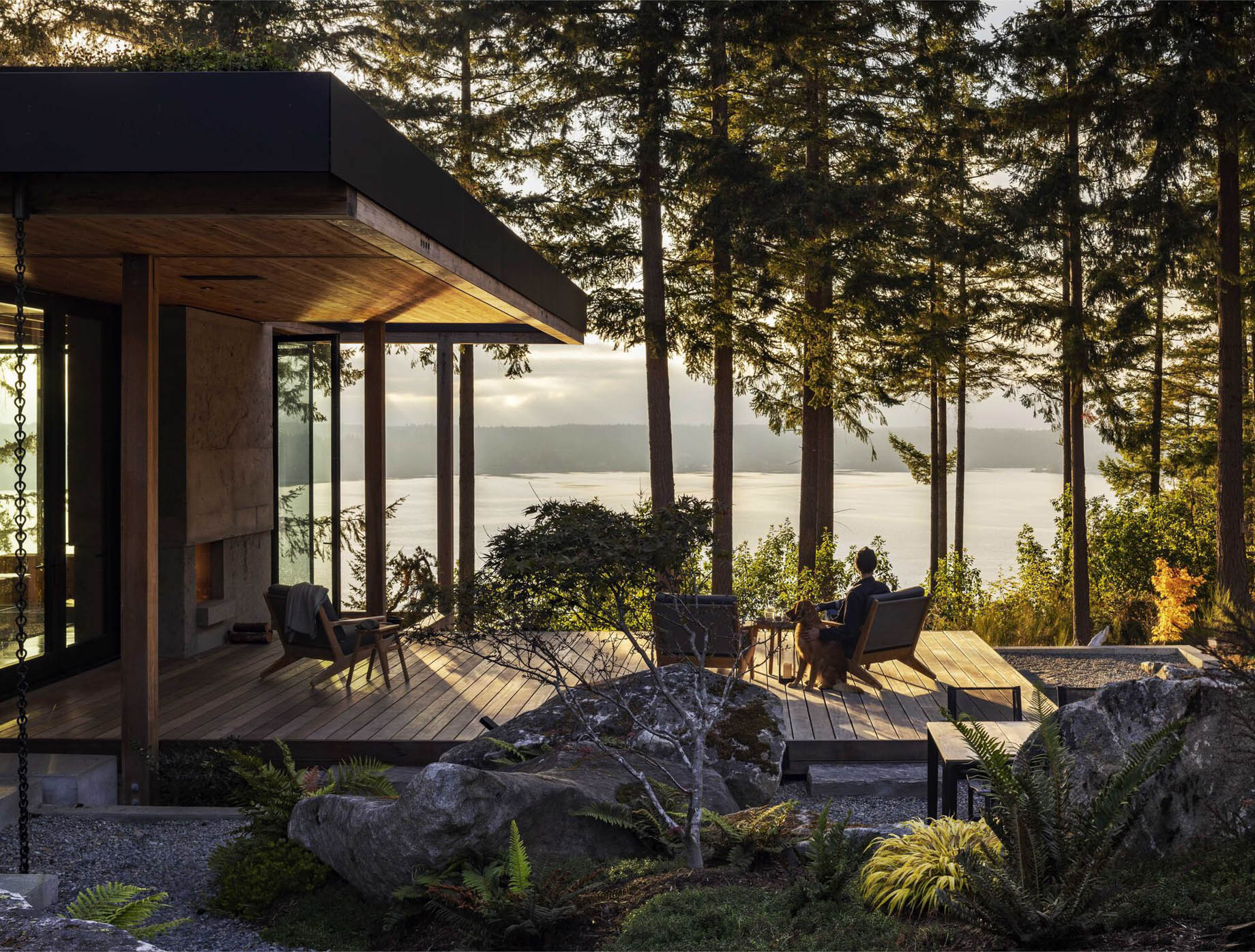 Longbranch Residence – Case Inlet, Puget Sound, WA, USA – 35