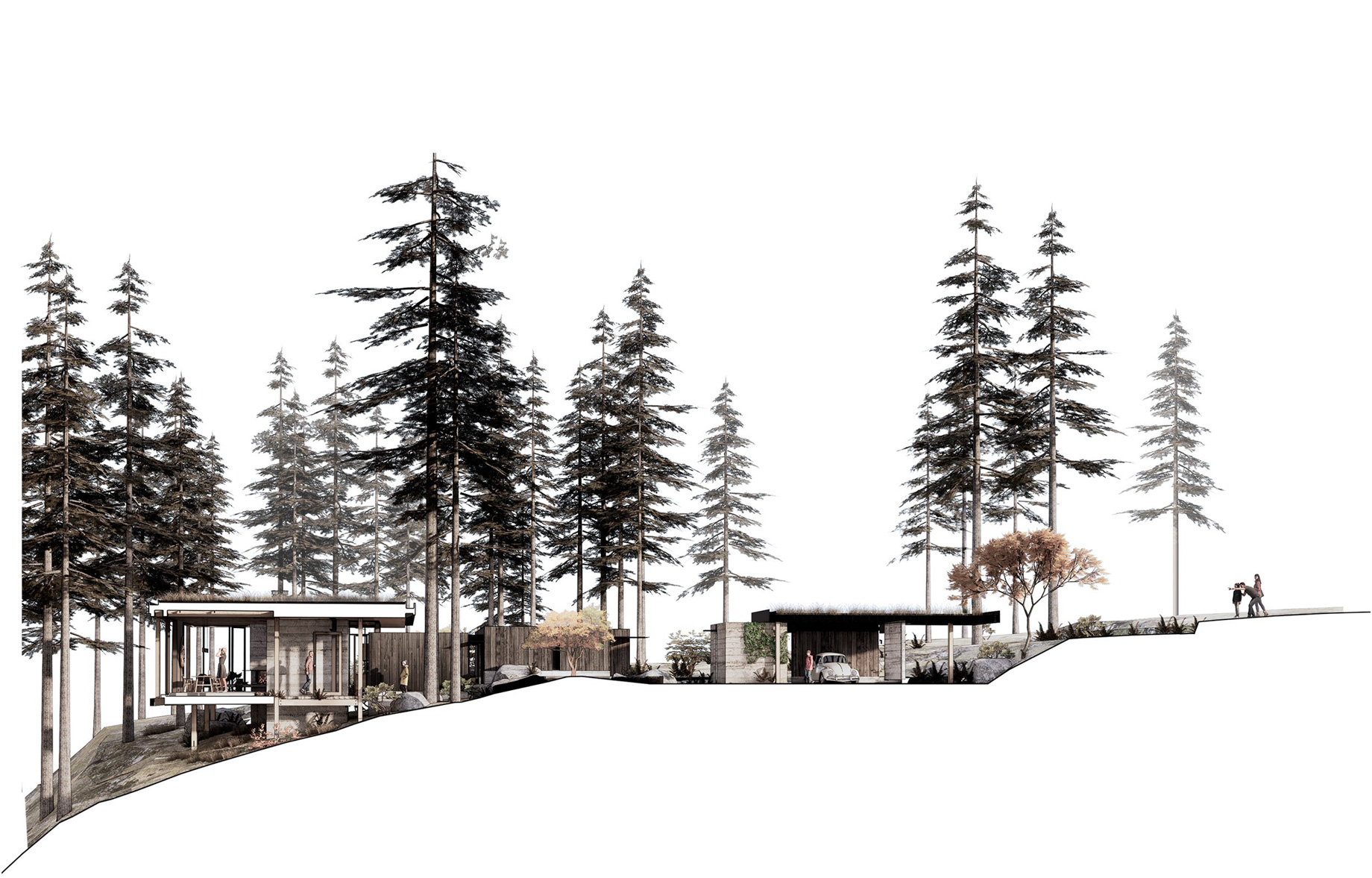Longbranch Residence – Case Inlet, Puget Sound, WA, USA – 47