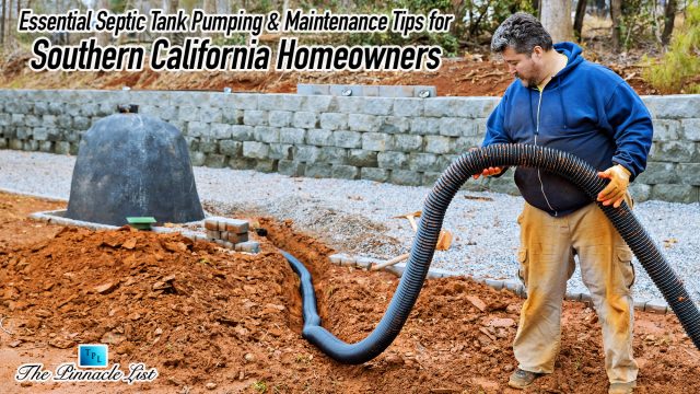 Essential Septic Tank Pumping & Maintenance Tips for Southern California Homeowners