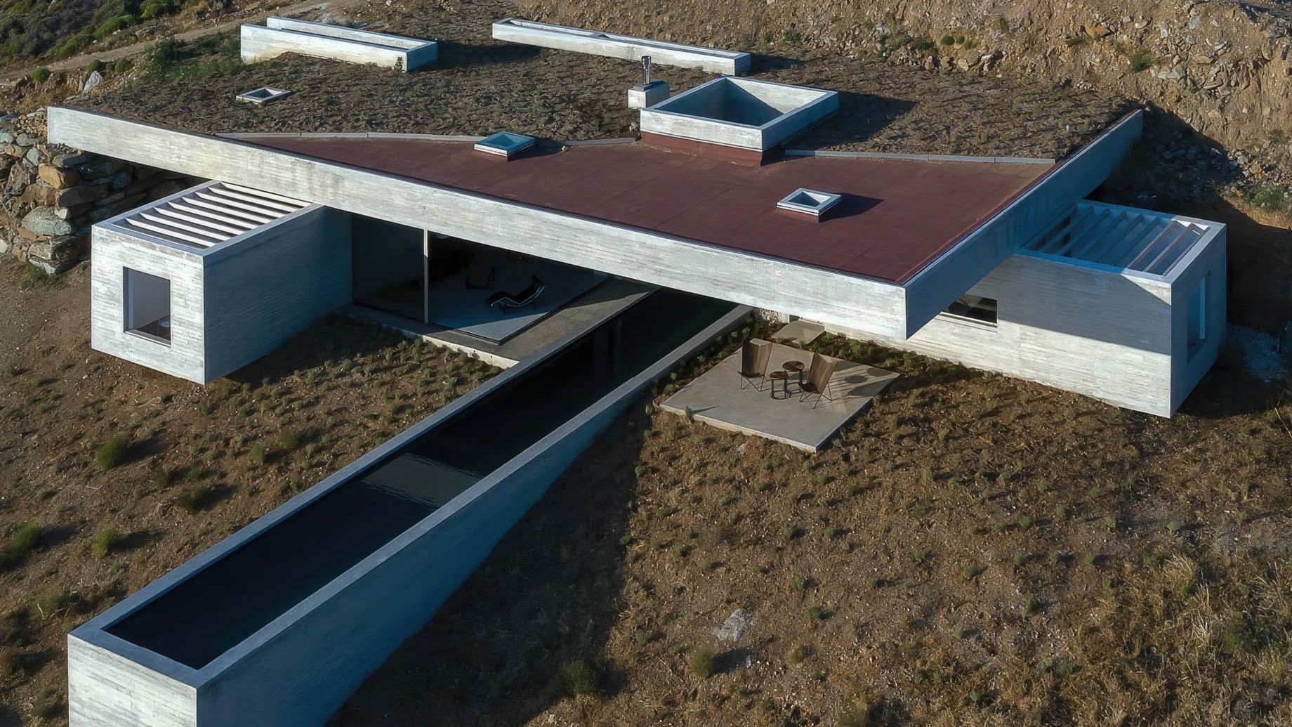 Lap Pool House – Tinos Island, Greece 🇬🇷