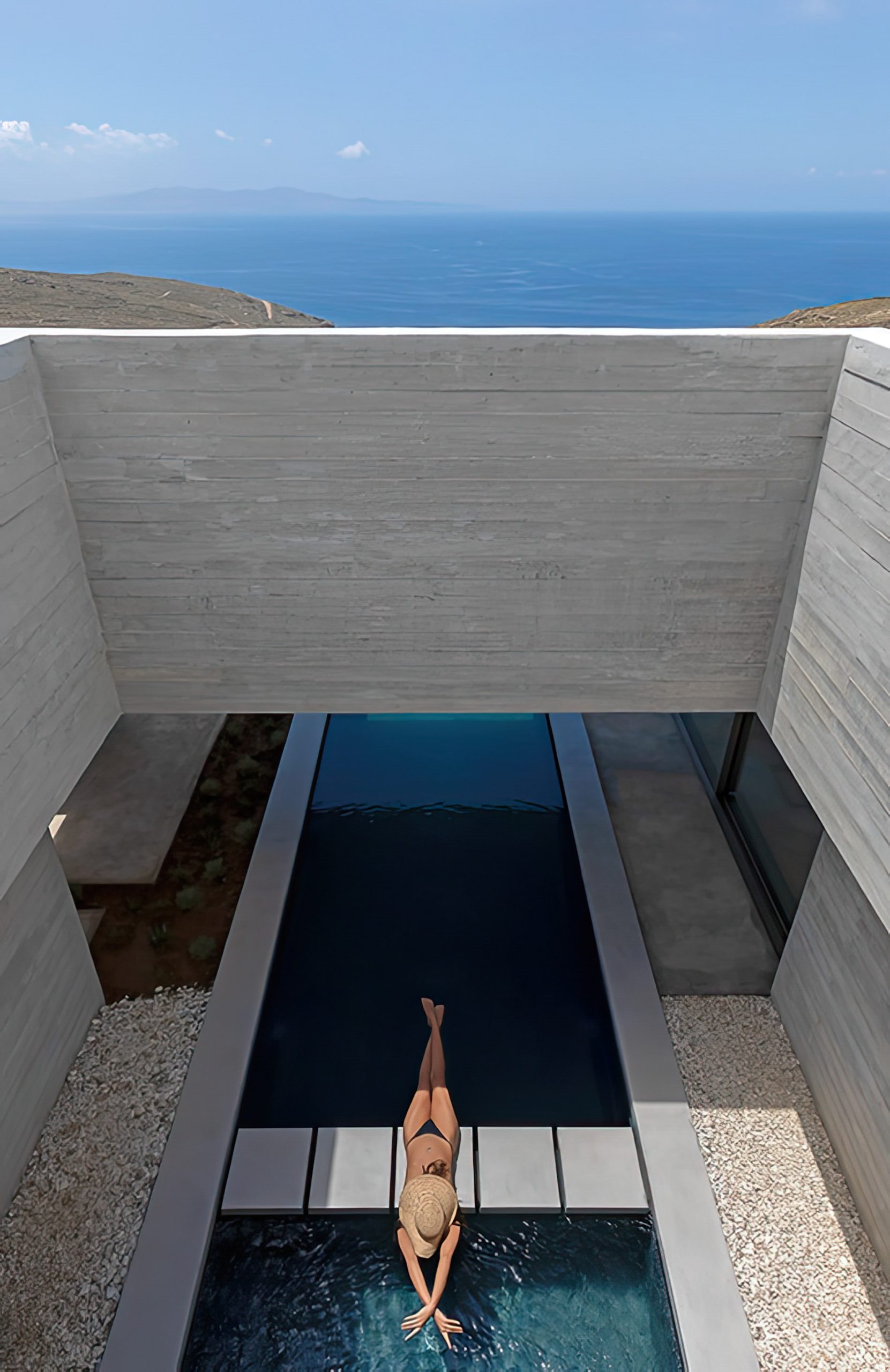 Lap Pool House – Tinos Island, Greece – 32