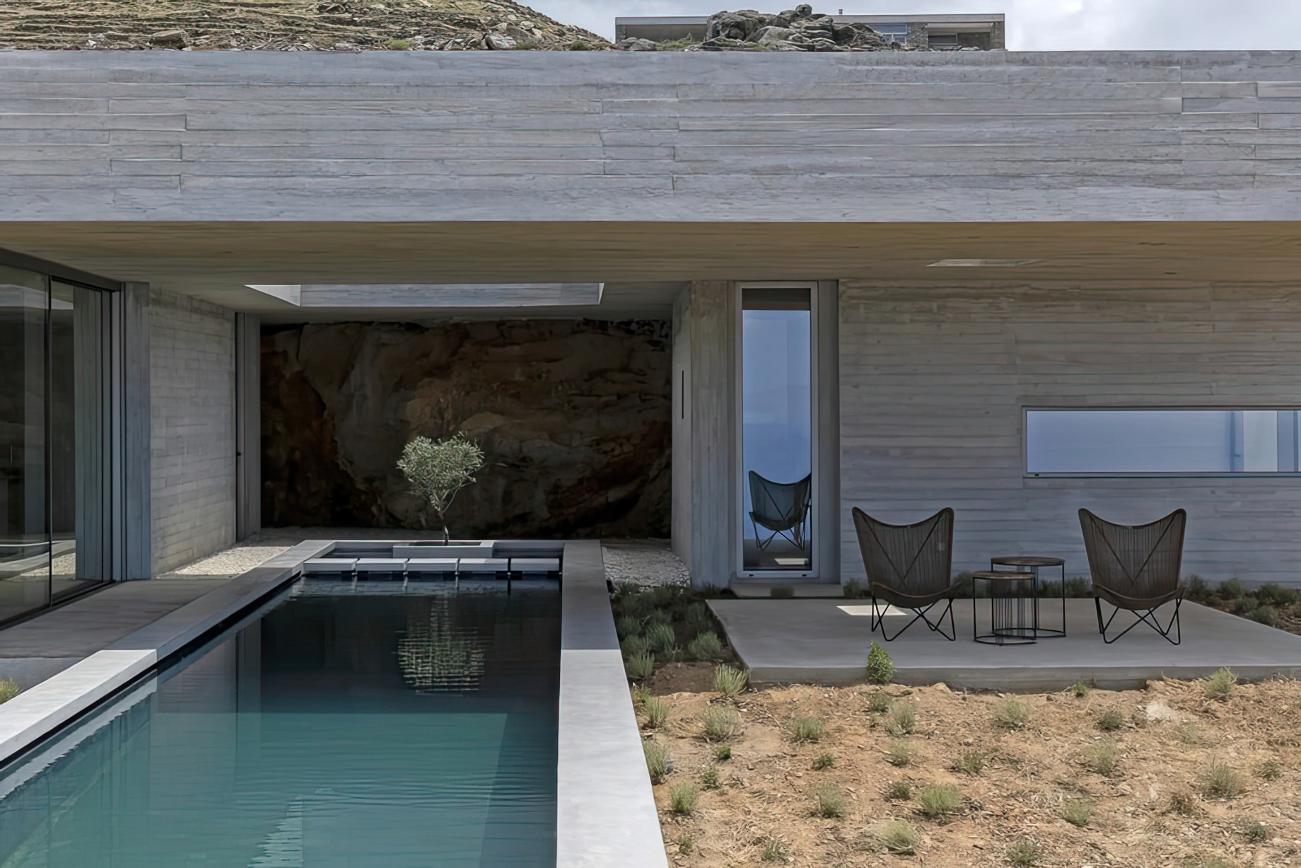 Lap Pool House – Tinos Island, Greece – 36