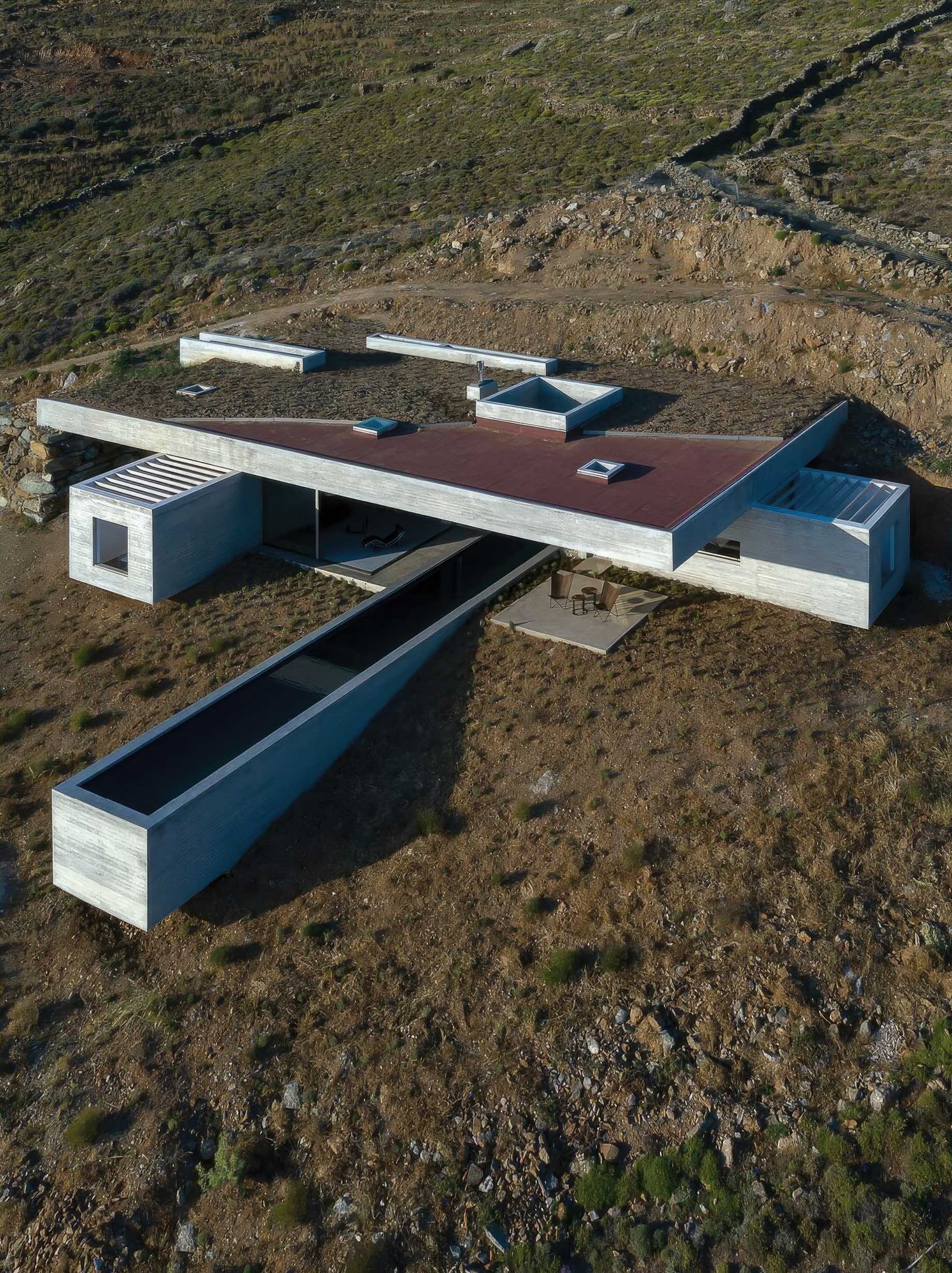 Lap Pool House – Tinos Island, Greece – 9