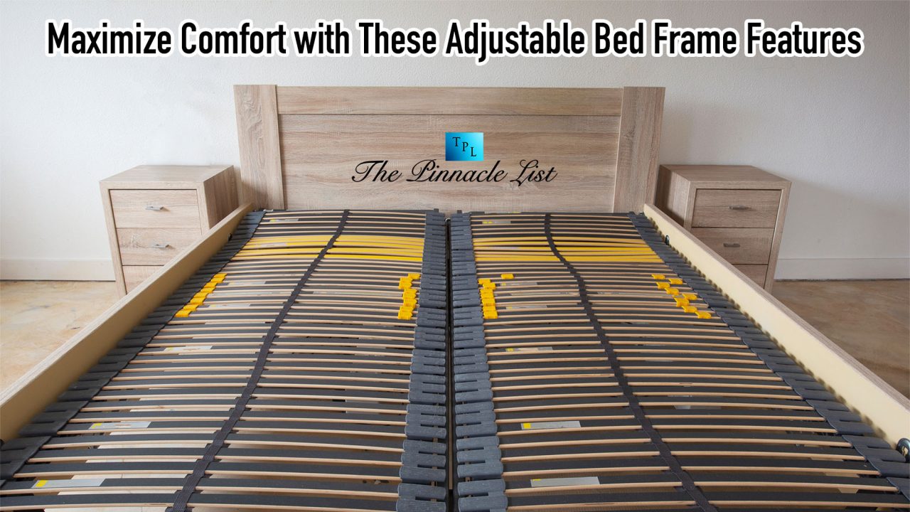 Maximize Comfort with These Adjustable Bed Frame Features