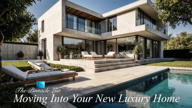 Moving Into Your New Luxury Home