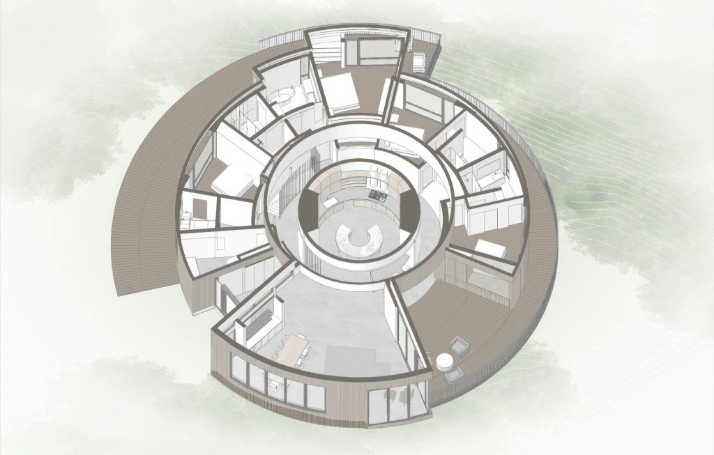 Round House Circular Home - Los Altos Hills, CA, USA - 25
