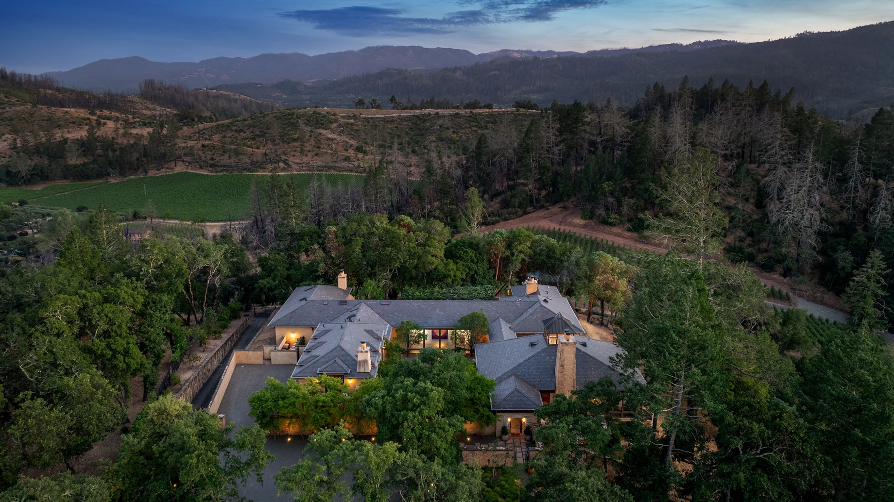 Ryan Seacrest Napa Valley Home – 232 N Fork Crystal Springs Rd, Saint Helena, CA, USA – 59