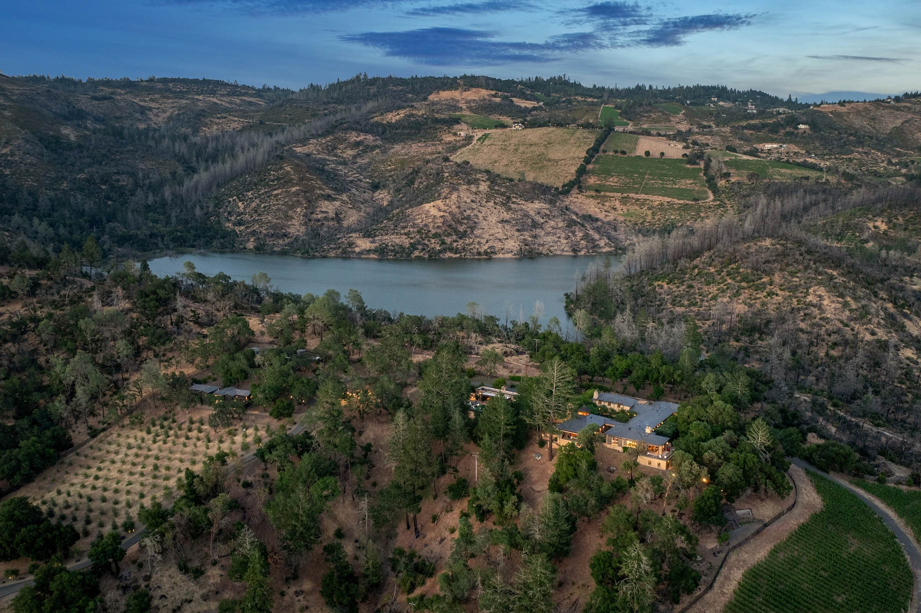 Ryan Seacrest Napa Valley Home – 232 N Fork Crystal Springs Rd, Saint Helena, CA, USA – 60