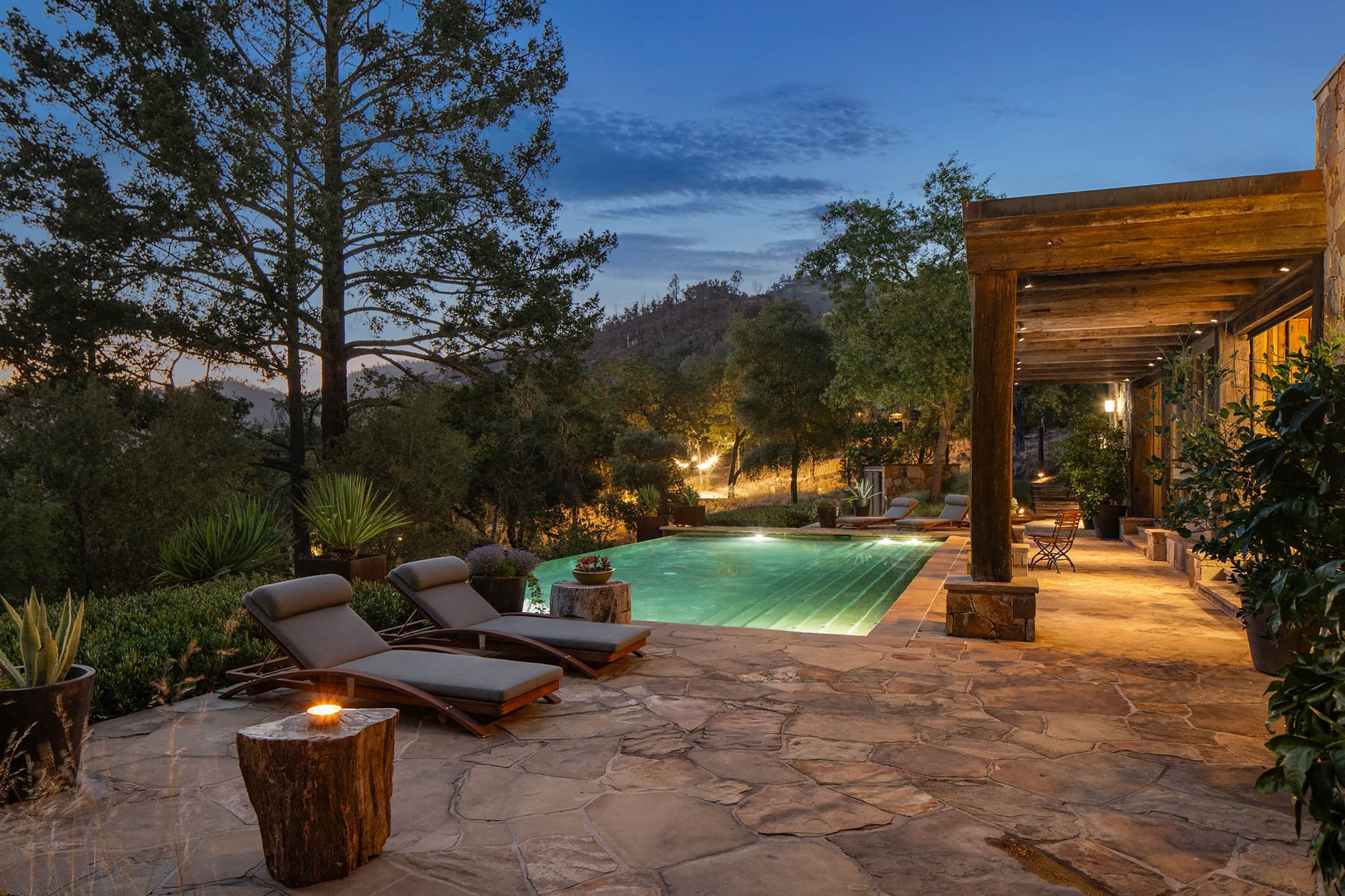 Ryan Seacrest Napa Valley Home – 232 N Fork Crystal Springs Rd, Saint Helena, CA, USA – 66