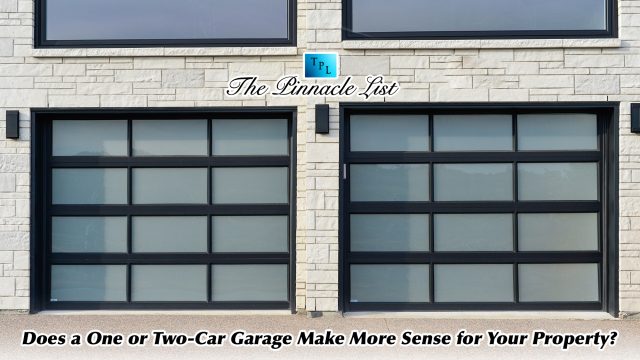 Does a One or Two-Car Garage Make More Sense for Your Property?