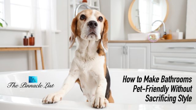 How to Make Bathrooms Pet-Friendly Without Sacrificing Style
