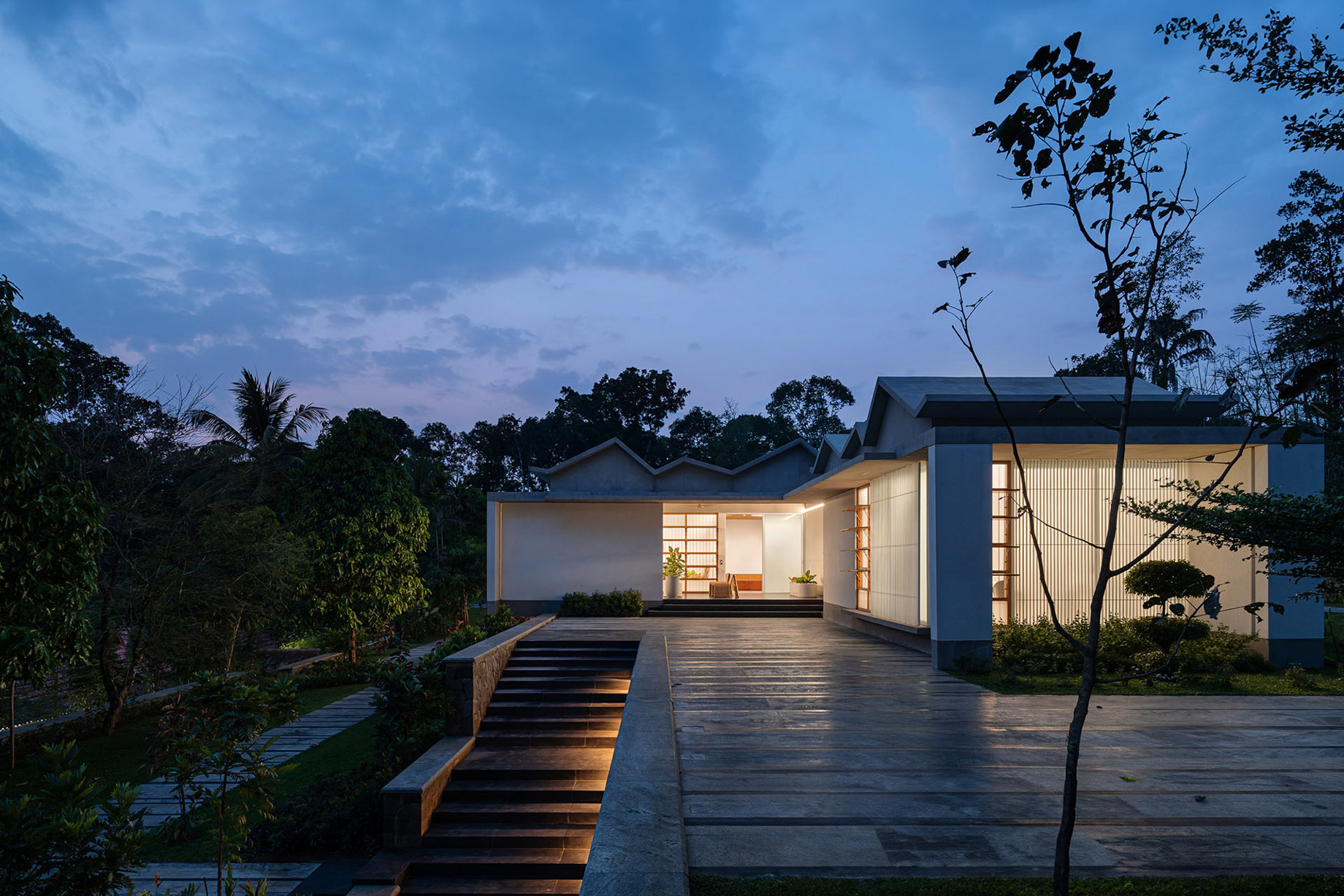 The Crimped Roof House – Poovarany, Kerala, India – 70