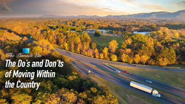 The Do’s and Don’ts of Moving Within the Country