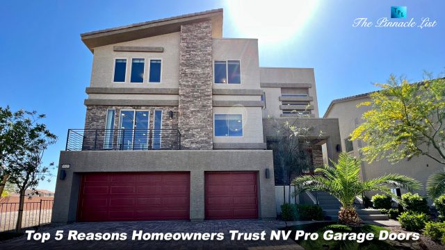 Top 5 Reasons Homeowners Trust NV Pro Garage Doors