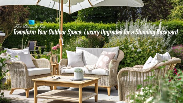 Transform Your Outdoor Space: Luxury Upgrades for a Stunning Backyard