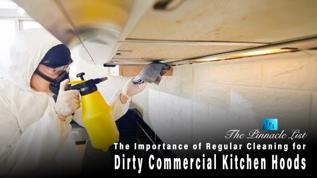 Dirty Commercial Kitchen Hoods