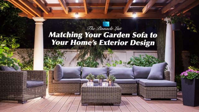 Matching Your Garden Sofa to Your Home’s Exterior Design