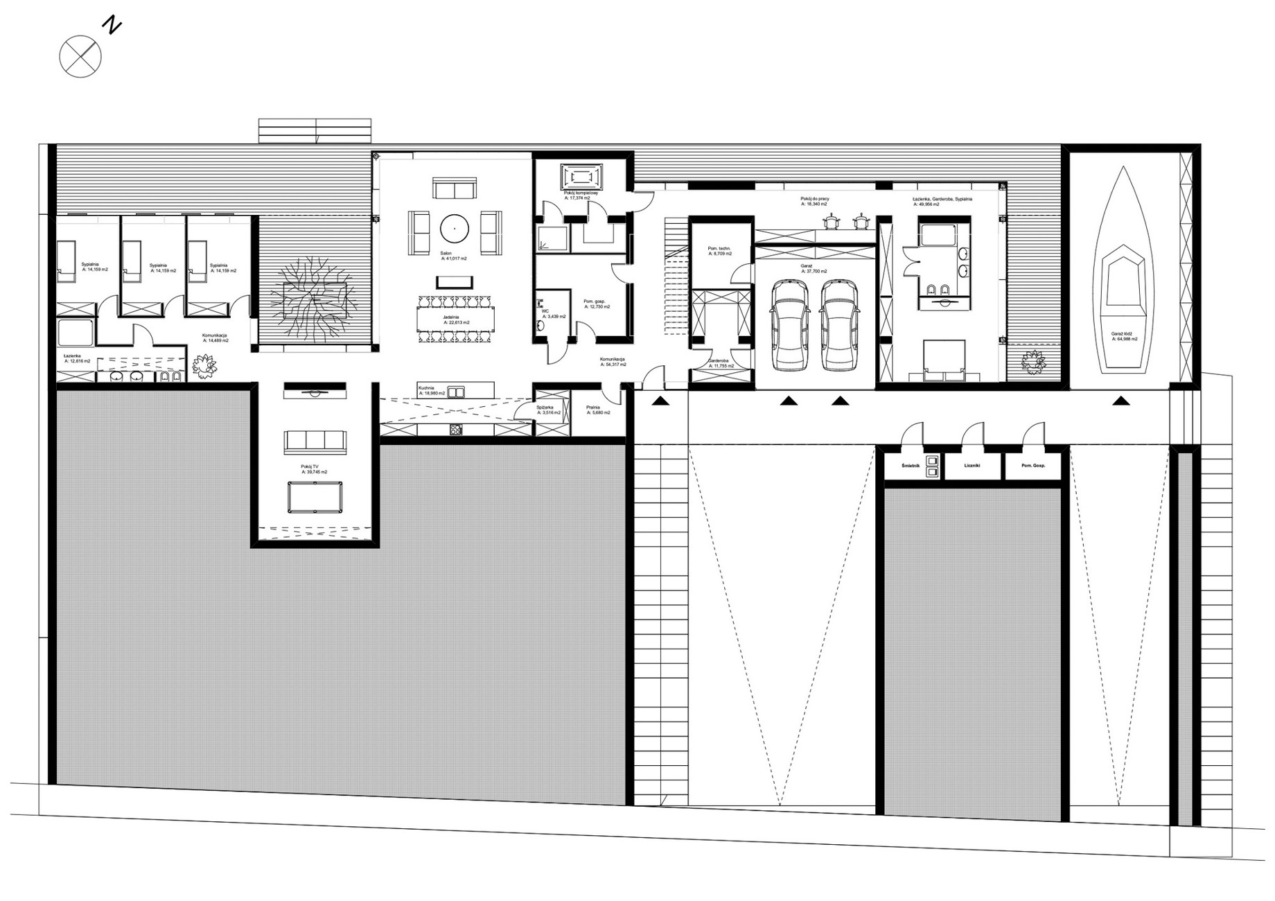 Nemo House Jeziorak Lake Villa – Kwiry, Poland – 24