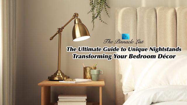 The Ultimate Guide to Unique Nightstands: Transforming Your Bedroom Decor