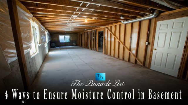 4 Ways to Ensure Moisture Control in Basement
