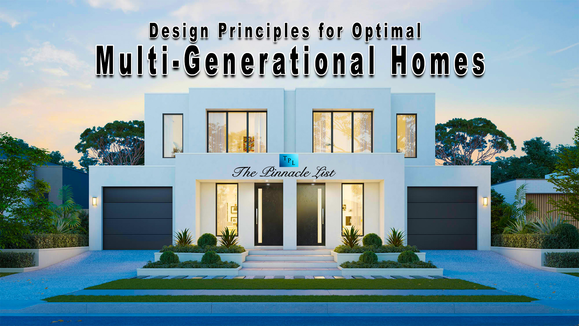 Design Principles for Optimal Multi-Generational Homes