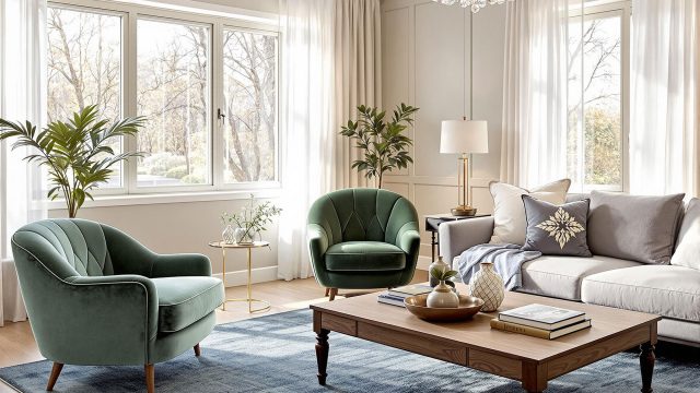 Cohesive Well-Styled Interior Design