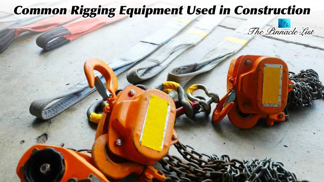 Common Rigging Equipment Used in Construction