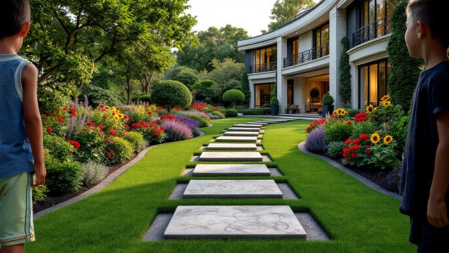 Garden Stepping Stones Pave the Way to Smarter Kids