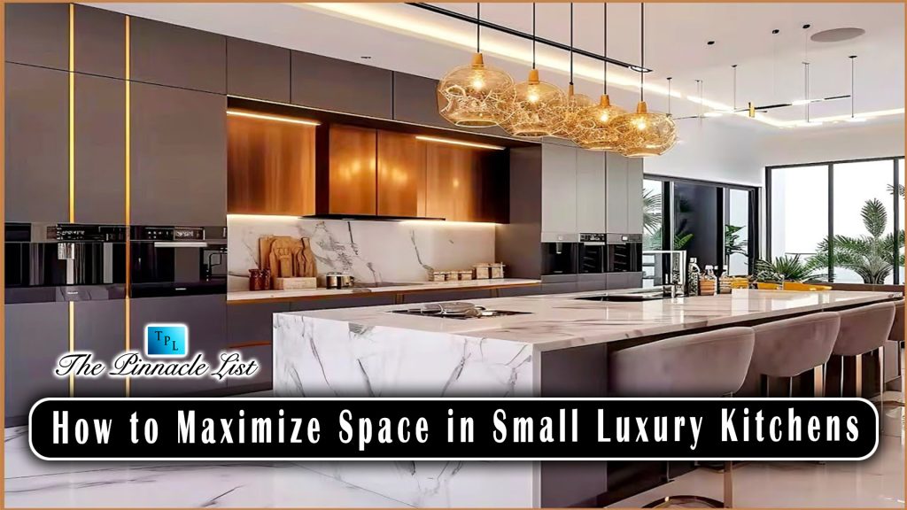How to Maximize Space in Small Luxury Kitchens