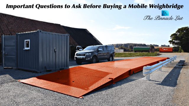 Important Questions to Ask Before Buying a Mobile Weighbridge