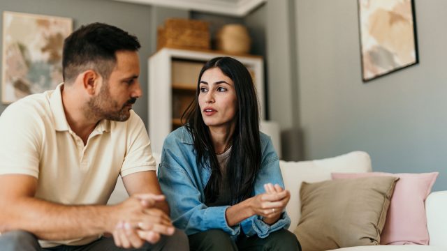 Married Couple Navigating Divorce