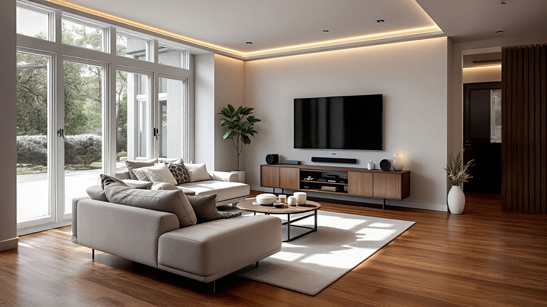 Modern Contemporary Living Room