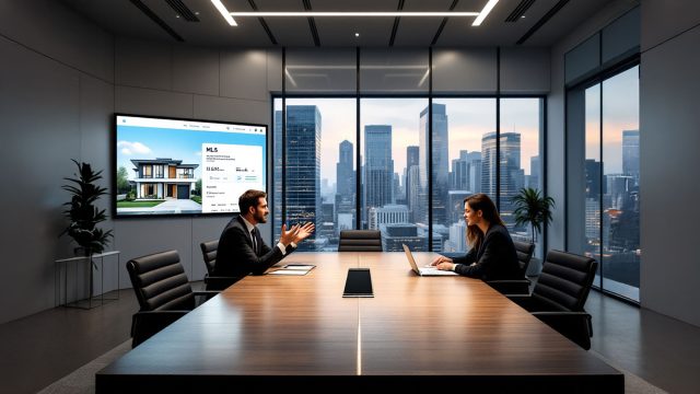 Real Estate Office Boardroom