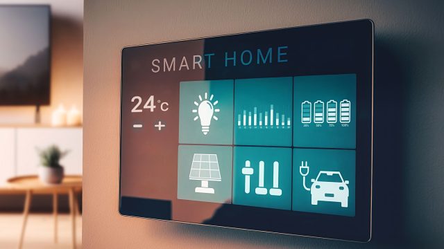 Smart Screen Tablet in a Smart Home