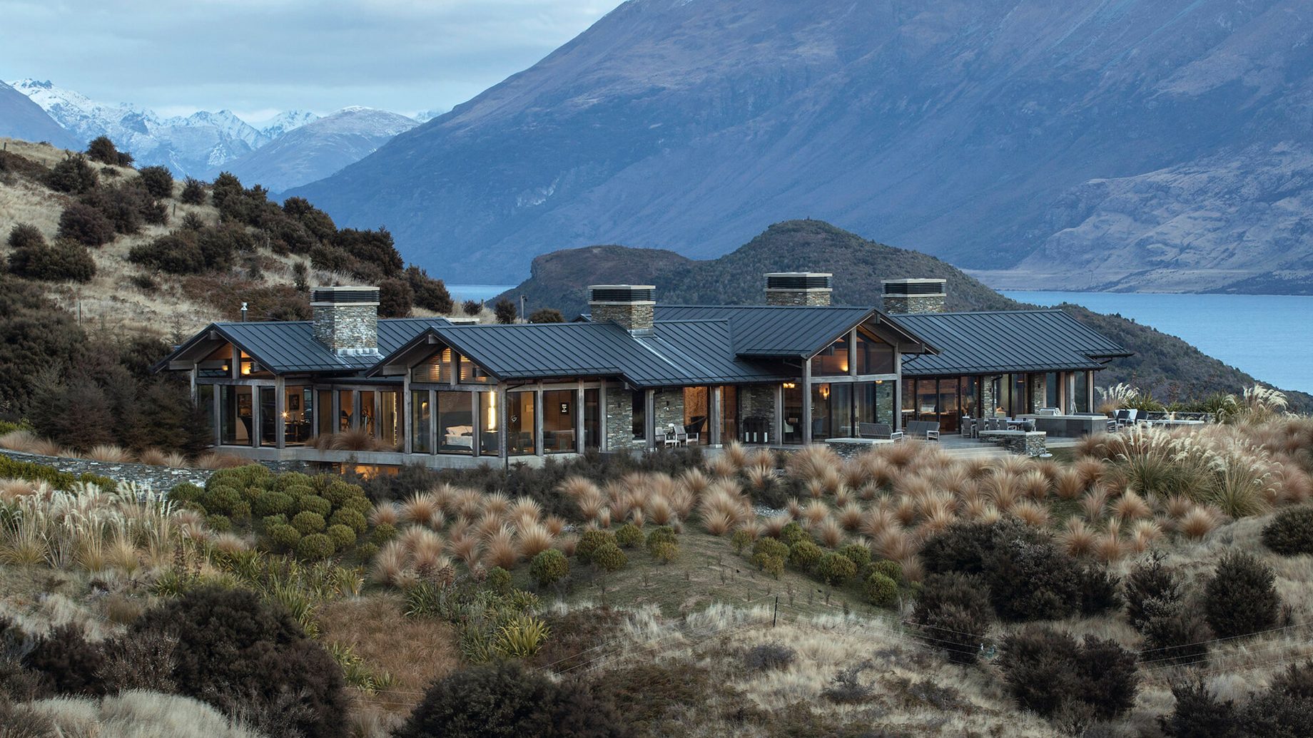 Twin Peak View Residence – Wyuna Preserve, Glenorchy, New Zealand 🇳🇿