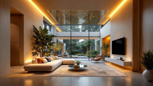 Ultra Luxury Home Living Room