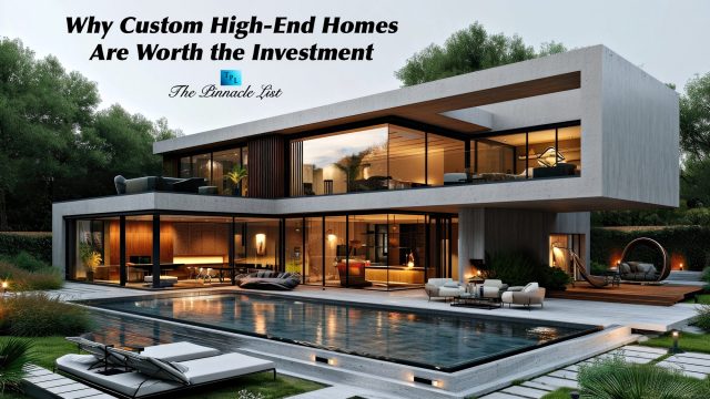 Why Custom High-End Homes Are Worth the Investment